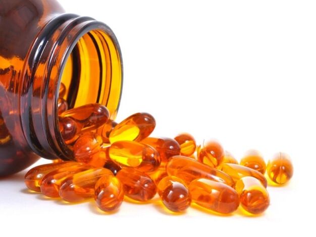Capsules de vitamines