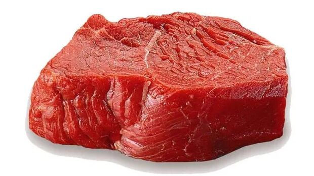 Viande rouge pour améliorer la puissance